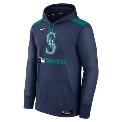 Seattle Mariners Authentic Collection Men's Nike Therma MLB